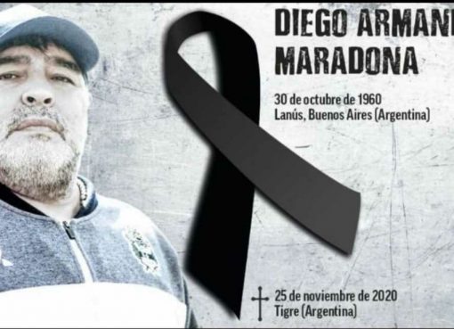 Adios Diego Armando Maradona